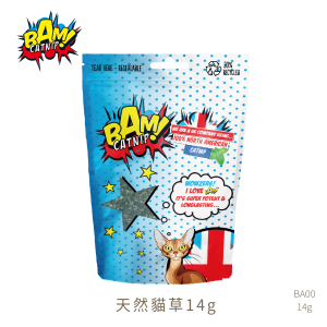 英國BAM! 特濃貓草玩具-天然貓草 14g