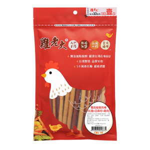 雞老大 雙效能雞肉棒(紅麴+亞麻籽+雞肉)200g±5%