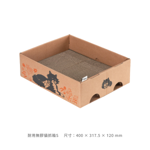菲利斯博士\耐用無膠貓抓盒